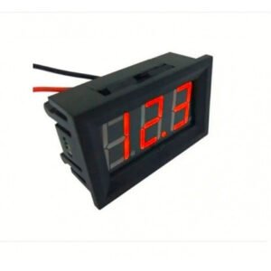 Mini Voltímetro Digital de Painel — 4,5 a 30 V DC